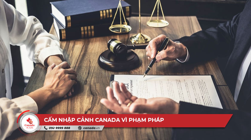 Cấm nhập cảnh Canada vì phạm pháp